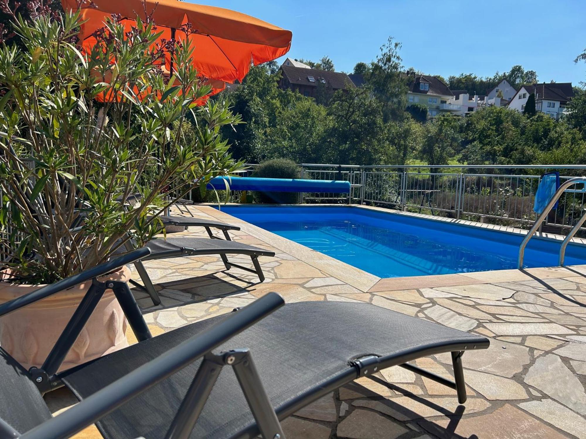 Pension Am Weinberg Bed & Breakfast Mainstockheim Luaran gambar