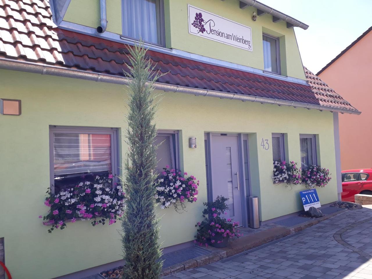 Pension Am Weinberg Bed & Breakfast Mainstockheim Luaran gambar